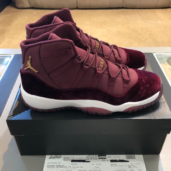 Jordan Other - RARE Nike Air Jordan Retro XI Heiress Velvet 8.5Y